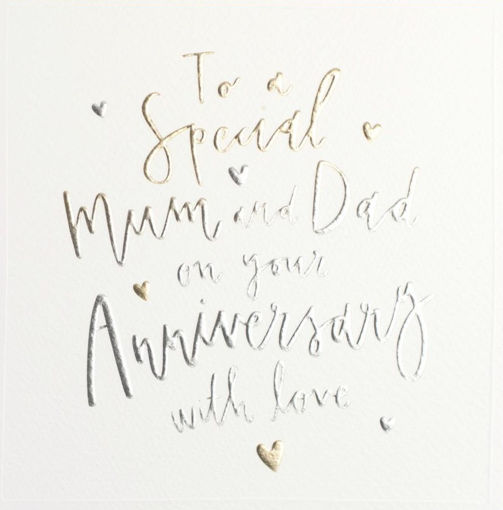 Picture of SPECIAL MUM AND DAD ON YOUR ANNIVERSARY CARD